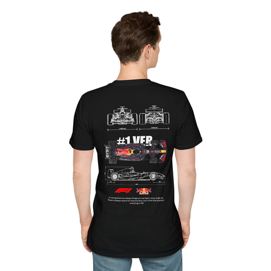 Max Verstappen Unisex Softstyle T-Shirt